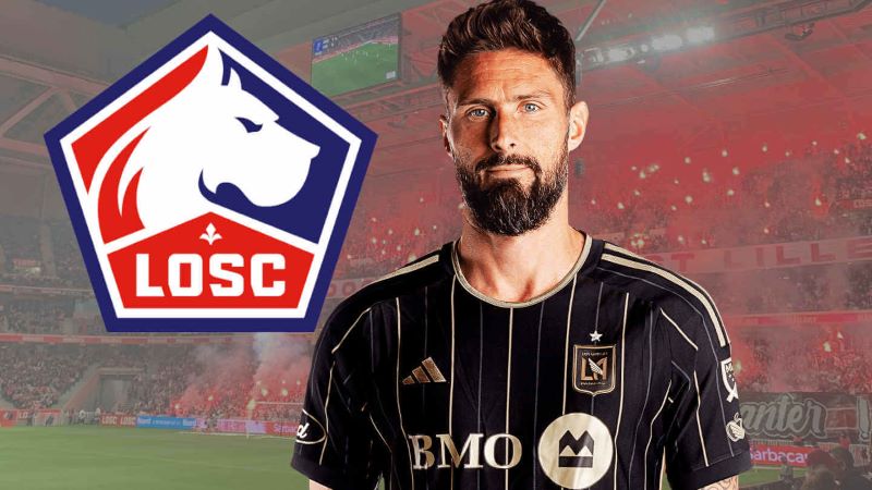 Lão tướng Olivier Giroud đã trở lại giải VĐQG Pháp